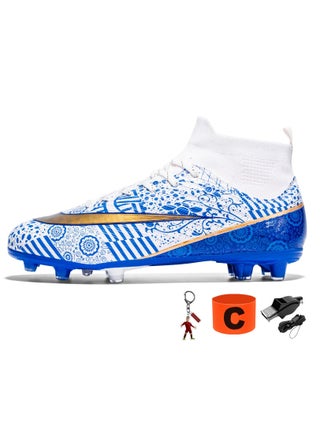 Soccer Shoes Firm Ground Youth Soccer Cleats Spike FG High-Top Mens Football Boots For Boys Outdoor Training - pzsku/ZAFC83F35B35524D237F3Z/45/_/1689308742/2e2b0b4f-4f9f-4f6d-976b-2b67cff9ba87