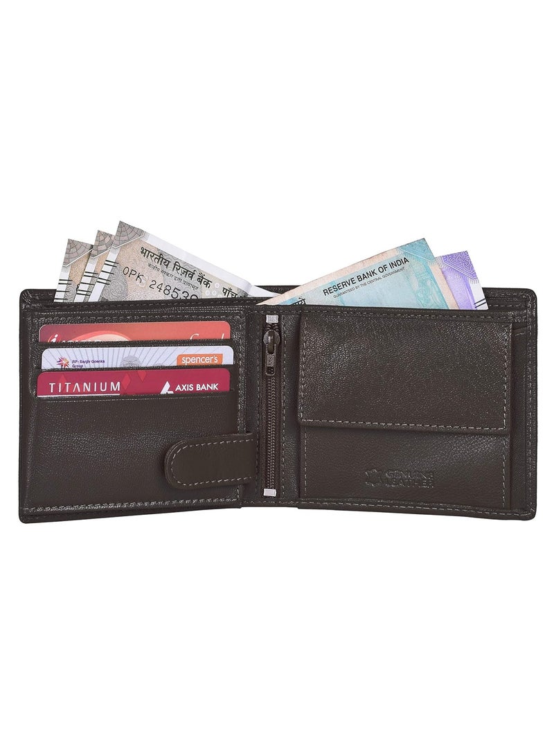 URBANFOREST URBAN FOREST Dakota Taupe Leather Wallet for Men - Image 3