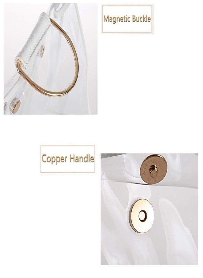 OIF Transparent Dust Bag Clear Purse Organizer Dustproof Handbag Wardrobe Hook Holder Mother's Day (5.9’’14.6’’15.7’’) - Image 4