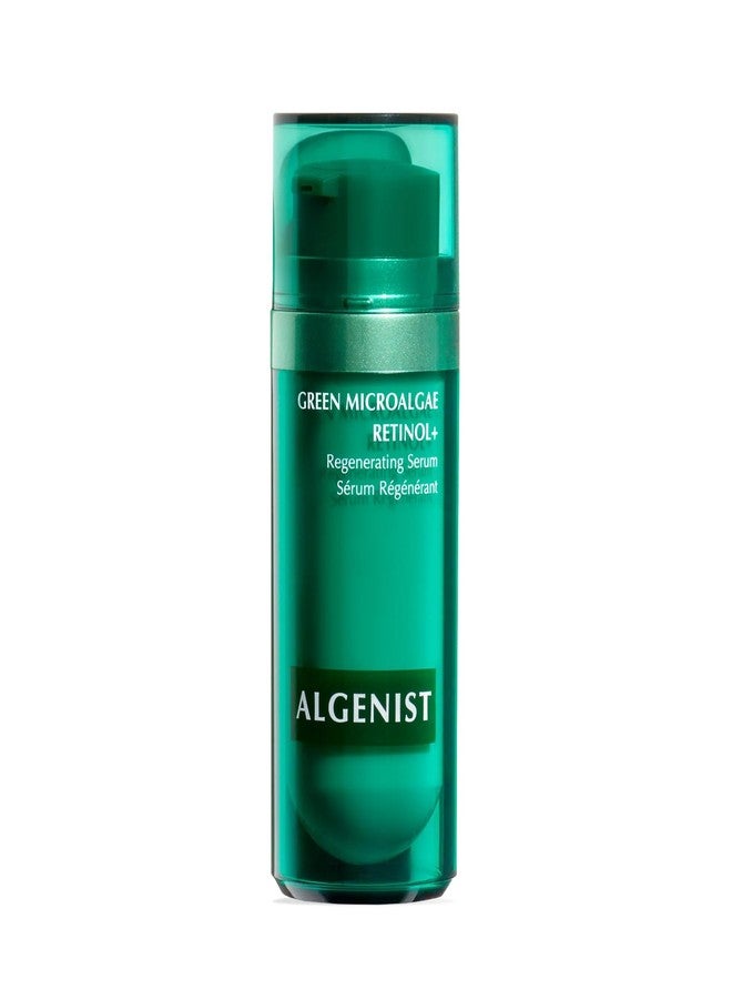 Algenist Green Microalgae Retinol+ Regenerating Serum - Anti Aging Serum with Plant Based, Time-Release Retinol - Evens Texture + Visibly Reduces Deep Lines & Wrinkles with Minimal Irritation (1 oz) - Image 1