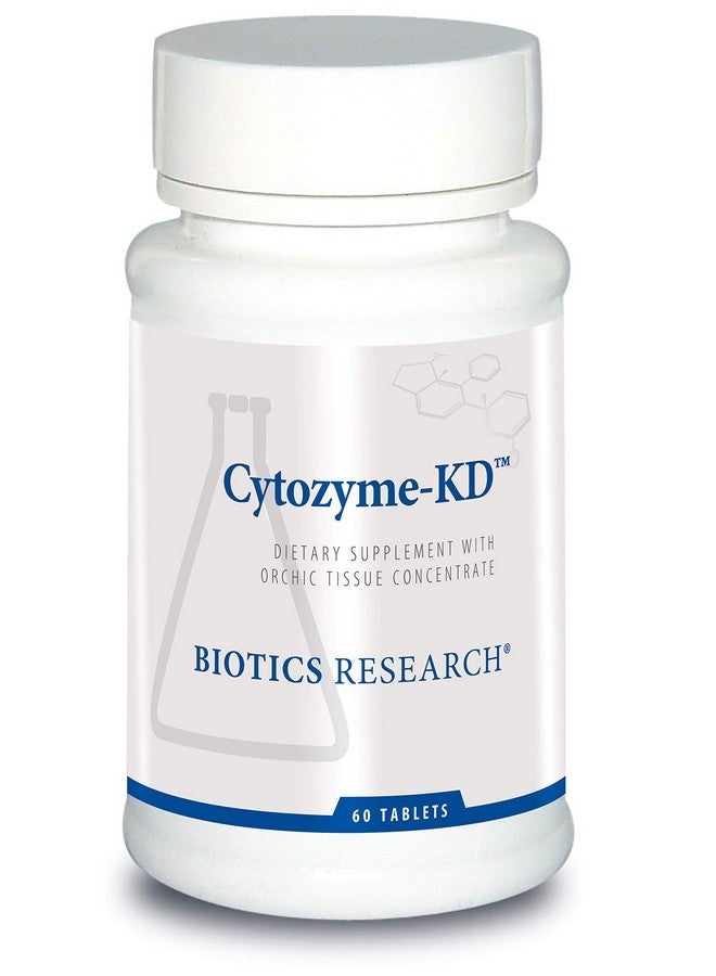 Biotics Research Cytozyme KD Neonatal Kidney, Supports Renal Health, Heart Health, SOD, Catalase, Potent Antioxidant Activity, 60 Tablets - Image 1
