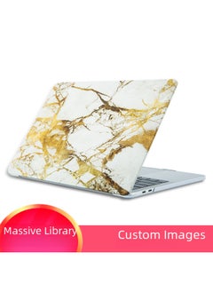 Generic For MacBook Air Protective Case Matte Case Painted Manufacturers Apple Laptop Protective Case-Color:Marble 03-Applicable Model:13.3 Pro Retina (A1425/A1502)  - Image 2