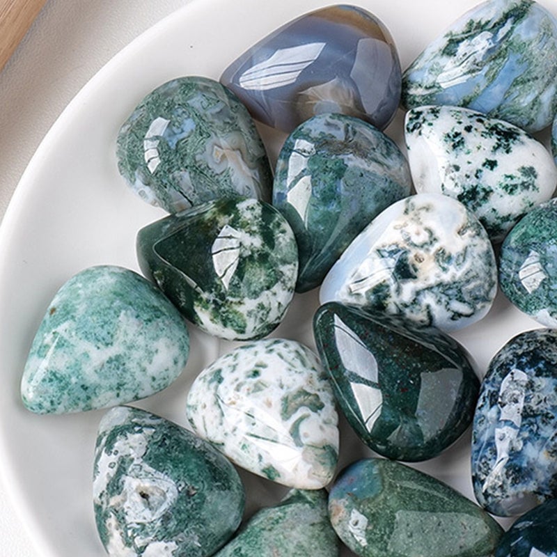 Water Drop Crystal Stone Natural Crystal Stone Ornament Polished Stone DIY Jewelry Decoration - Image 3