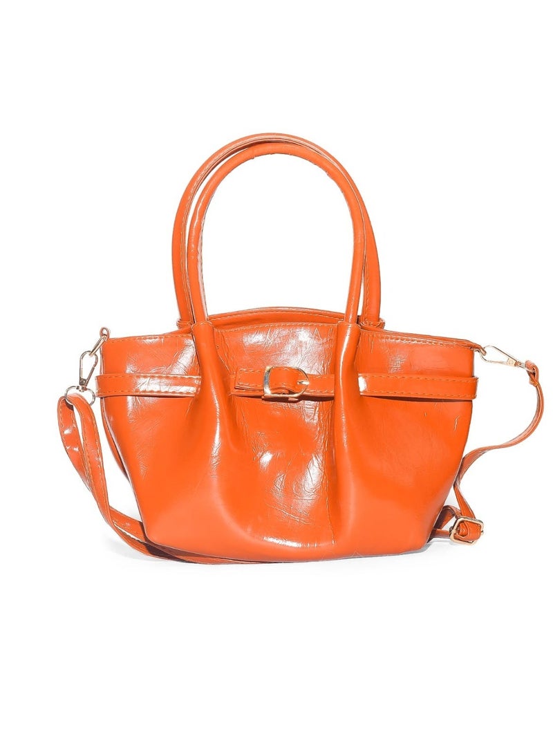 شنطة جلد حريمي مودرن 3 استخدام – تناسب الشغل والخروجات - Image 1