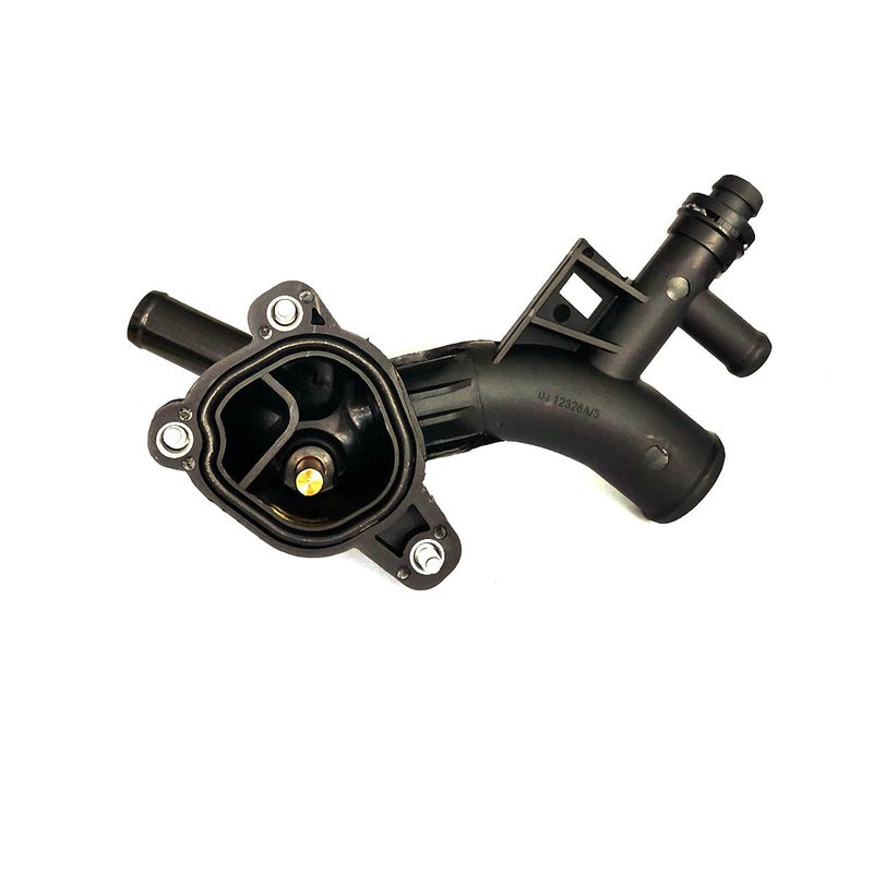 DEVMO 25193922 Engine Coolant Water Outlet Compatible with Chevy Cruze Trax Sonic Buick Encore Sonic  Part 902846 Coolant Thermostat Housing