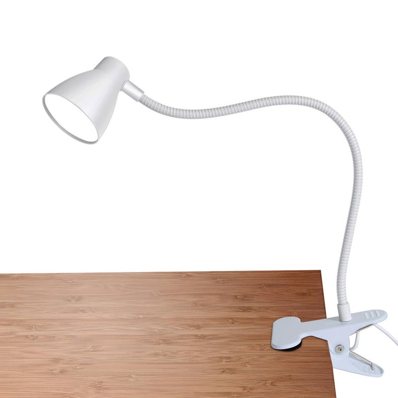 CeSunlight Clamp Desk Lamp, Clip on Reading Light, 3000K-6500K Adjustable Color Temperature, Multiple Illumination Modes, CRI>90, 6Watts (Adapter Included) - Image 1