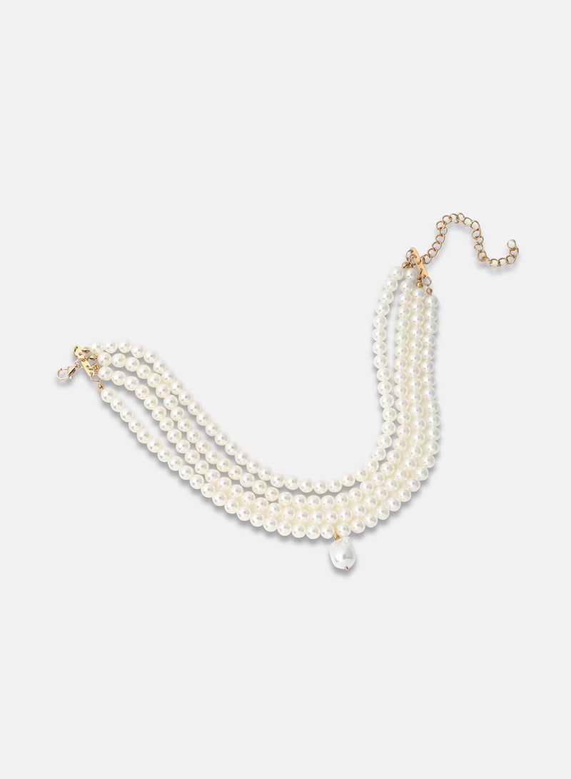 SOHI Small Jackie Statement Artificial Necklace Jewellery - Image 1