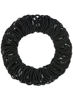 Expressions Expressions 216-Piece Hair Ties, 4mm Elastics Classic Black Value Pack, Durable No Metal Bands for Women's Ponytails, Thick, Curly and All Hair Types 