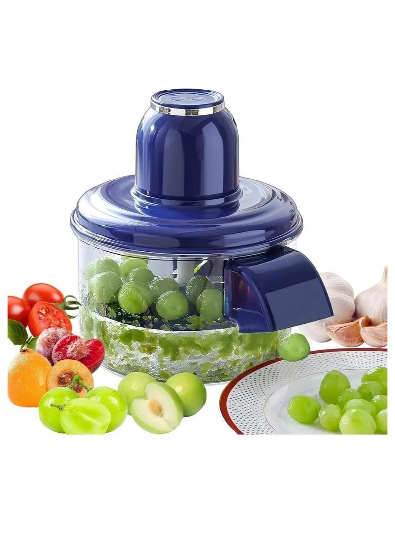 Electric Garlic & Fruit Peeler Machine – Automatic Skin Remover Tool for Garlic, Cherry, Tomatoes & Grapes – USB Rechargeable Kitchen Peeler - Image 1