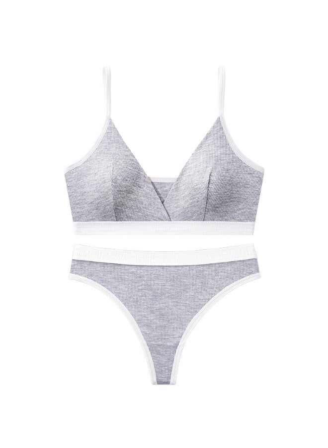 KUYING New Comfortable Skin Friendly And Breathable Lingerie Set Set Of 2