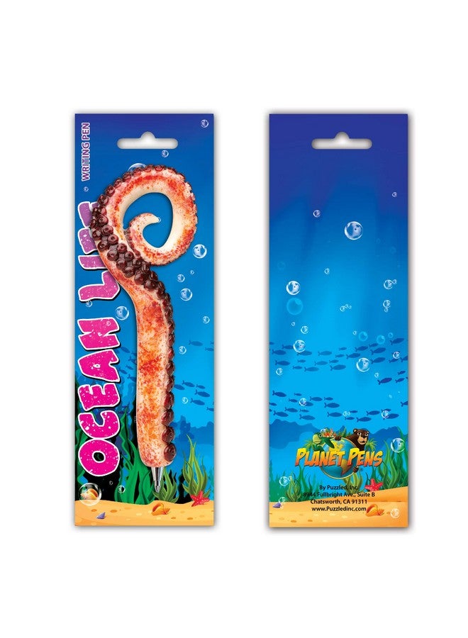 Puzzled Planet Pens Octopus Tentacle Novelty Pen - Fun And Unique Kids And Adults Ballpoint Pen, Colorful Sea Life Writing Pen Instrument For School & Office Desk - Image 4