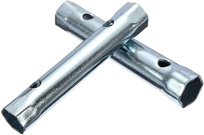 AQ AQSON AQSON 8PC 8-22mm Metric Tubular Box Wrench Set - Double Ended Steel Spanner for Automotive and Plumbing Repairs - Image 2