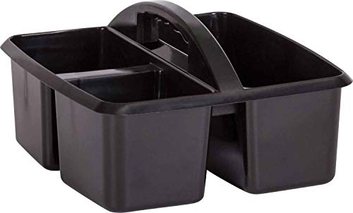 Teacher Created Resources Teacher Created Resources Black Plastic Storage Caddy 1 Count Pack of 1