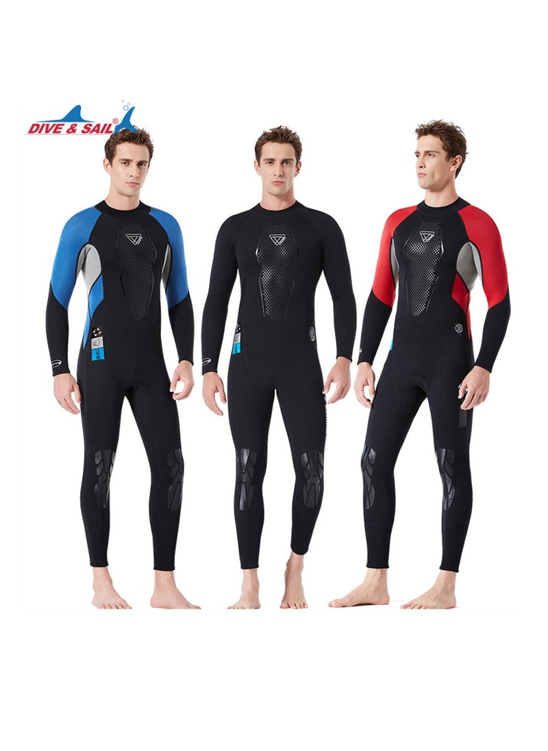 DIVE & SAIL 3Pcs Multifunctional One Piece Sun Protection Diving Suit Surfing And Snorkeling Jellyfish Swimsuit Multicolour  - Image 1