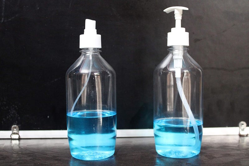 SPC SPC Empty Plastic Liquid Soap/handwash/Sanitizer/Lotion/Shampoo Dispenser Bottle, (Combo of 2 pcs) 500ml Each - Image 2