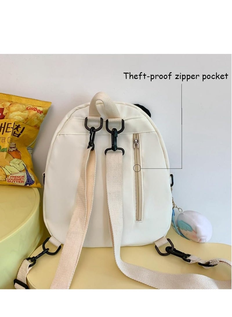 SYOSI - Panda Travel Small Waterproof Backpack Purse Panda Pattern Backpack for Women Anti Theft Mini Backpack Purse Durable Lightweight School Bag for Women Girls Students - Image 1