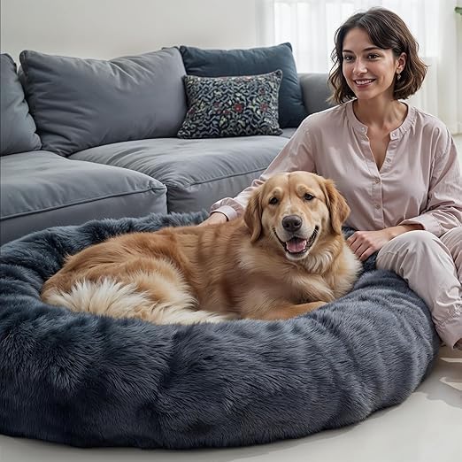 ZEXSAZONE Summer Comfortable Durable Both Sides usable and Washable Pet Bed | Cat Bed | Puppy Bed | Dog Bed | Medium Dog Bed for Pet Puppies (Grey, Medium) - Image 4