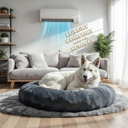 ZEXSAZONE Summer Comfortable Durable Both Sides usable and Washable Pet Bed | Cat Bed | Puppy Bed | Dog Bed | Medium Dog Bed for Pet Puppies (Grey, Medium) - Image 3