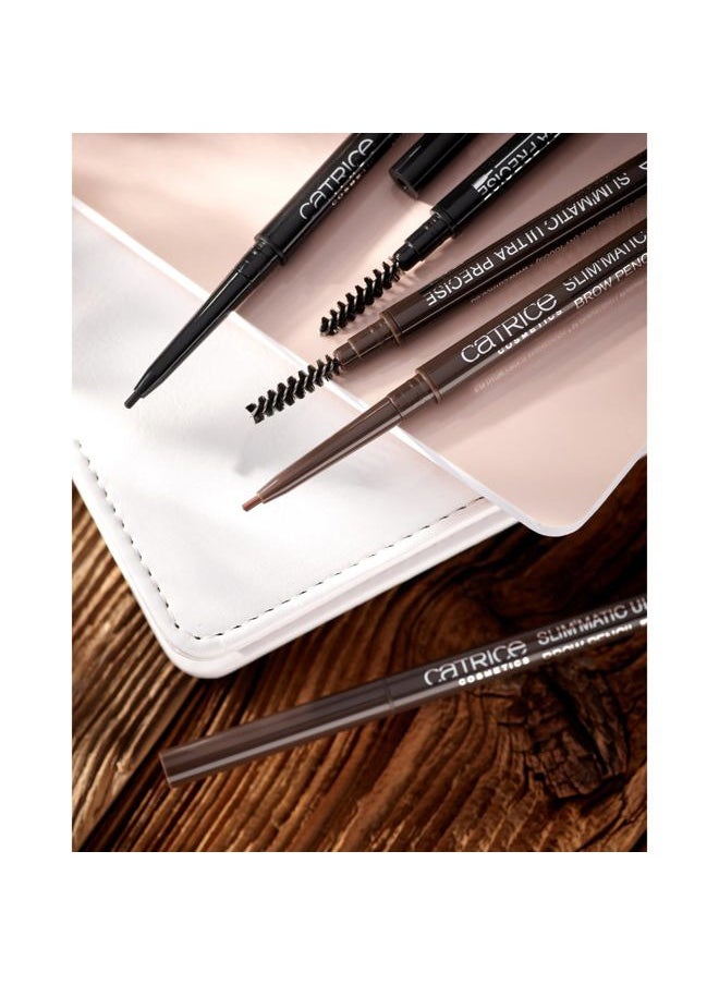 Catrice Slim'Matic Ultra Brow Pen Waterproof Medium Eyebrow Pencil  - Image 5