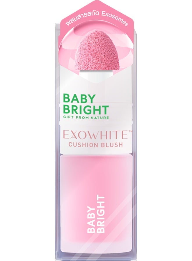 Baby Bright Exowhite Cushion Blush Color ( Fresh Pink ) # 03 - Image 3
