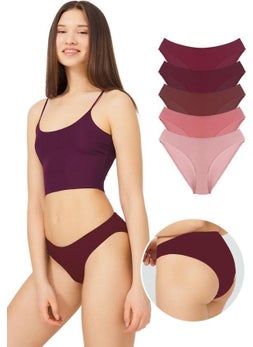 COTTONHILL Cotton Women's Bikini Panties 5 Pack-2  - Image 2
