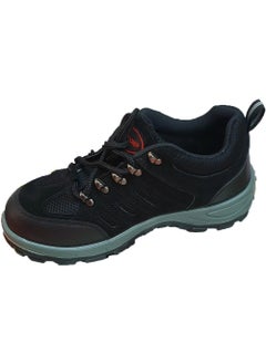 Generic Black Leather Steel Toe Work Safety Shoes for Hiking and Outdoor Work  - Image 1