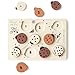 Wee Gallery Wooden Tray Puzzle Count to Ten Ladybugs Montessori Toy for Toddlers and Preschoolers for Early Learning and Fine Motor Skill Development Sustainable Educational Puzzle for Kids - Image 2