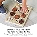 Wee Gallery Wooden Tray Puzzle Count to Ten Ladybugs Montessori Toy for Toddlers and Preschoolers for Early Learning and Fine Motor Skill Development Sustainable Educational Puzzle for Kids - Image 4