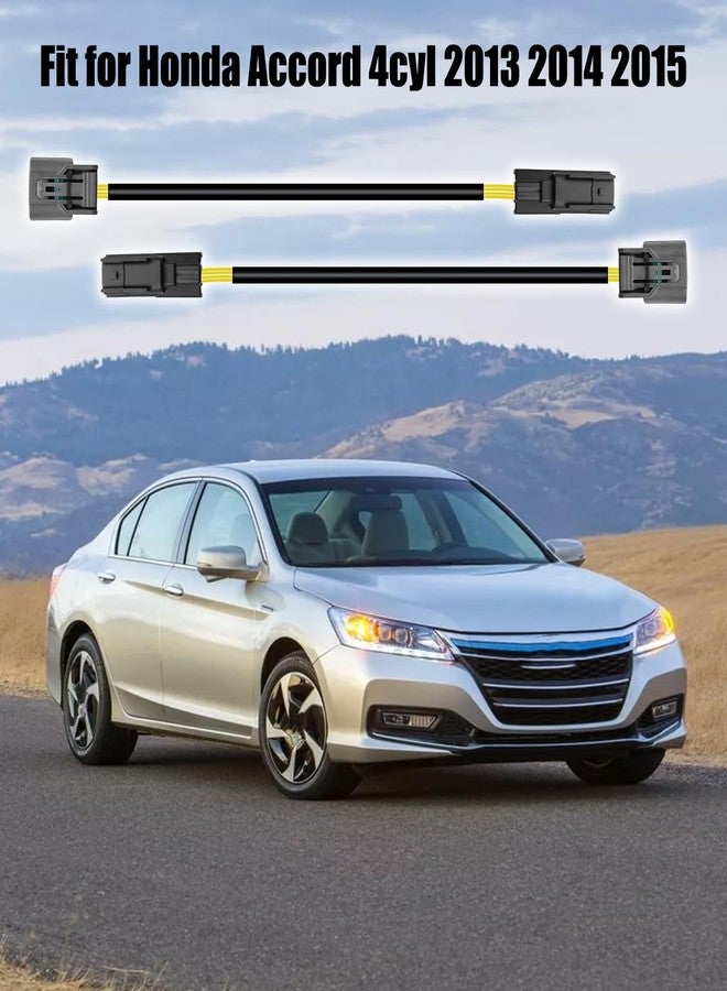 HUQUZN محول HUQUZN LED DRL إلى ضوء التوقف، مناسب لسيارة هوندا أكورد 4 سلندر موديل 2013-2015 (استبدال المصابيح الأمامية) - Image 2