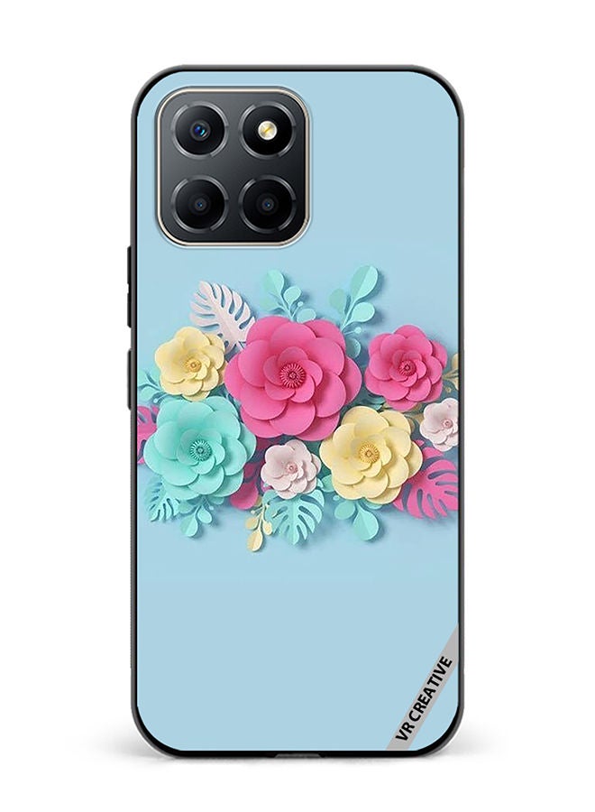 VR CREATIVE Protective Case Cover For Honor X6 Flower Design Multicolour - Image 1