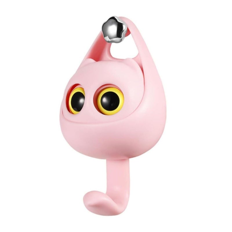 MGNLR MGNLR Cute Cat Wink Hooks Cute Colorful Wall Decorative Hooks Hooks Hangers Creative No Drilling MultiPurpose Hooks for Hats Towels Backpacks Key Holder Wall Decoration Pack of 1  - Image 2