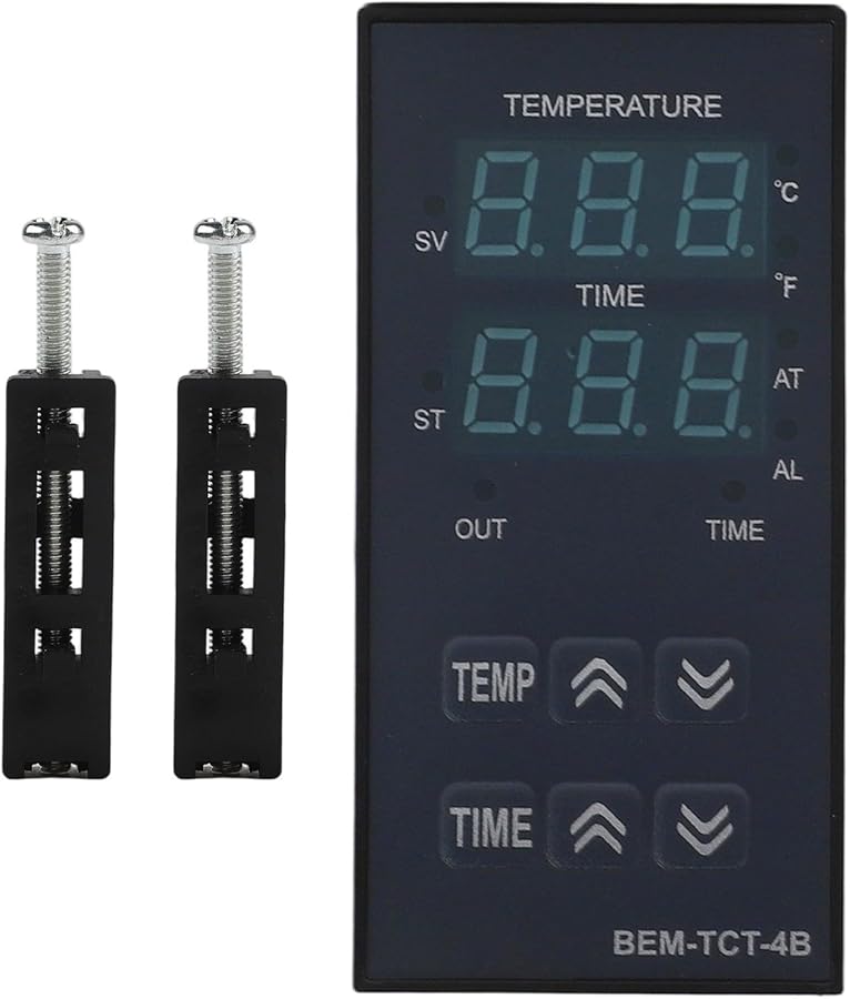 BEM TCT 4B PID Digital Temperature Controller With Timer For Heat Press Machine Solid State Output - Image 1