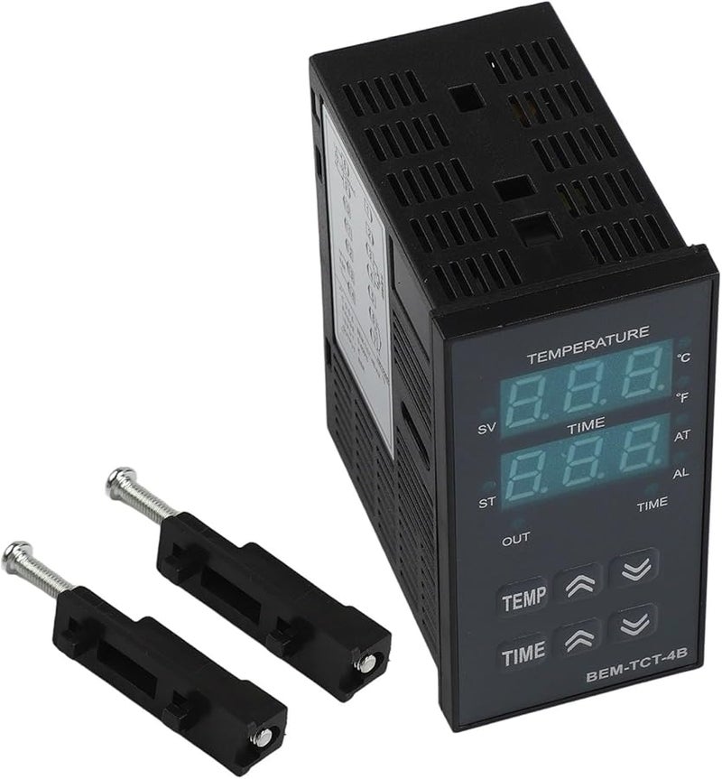 BEM TCT 4B PID Digital Temperature Controller With Timer For Heat Press Machine Solid State Output - Image 5