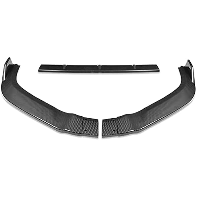ريحني 2Pu578Pcf StpStyle لحافة الصدام الأمامية متوافقة مع مظهر ألتيما سيدان 20132015 الألياف الكربونية - Image 2