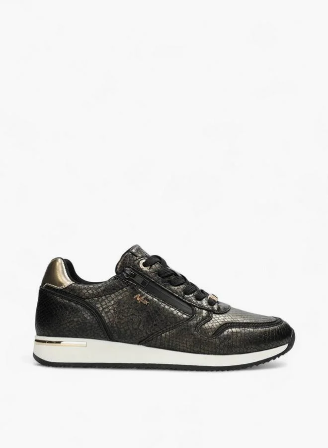 MEXX Textured Lace-Up Sneakers