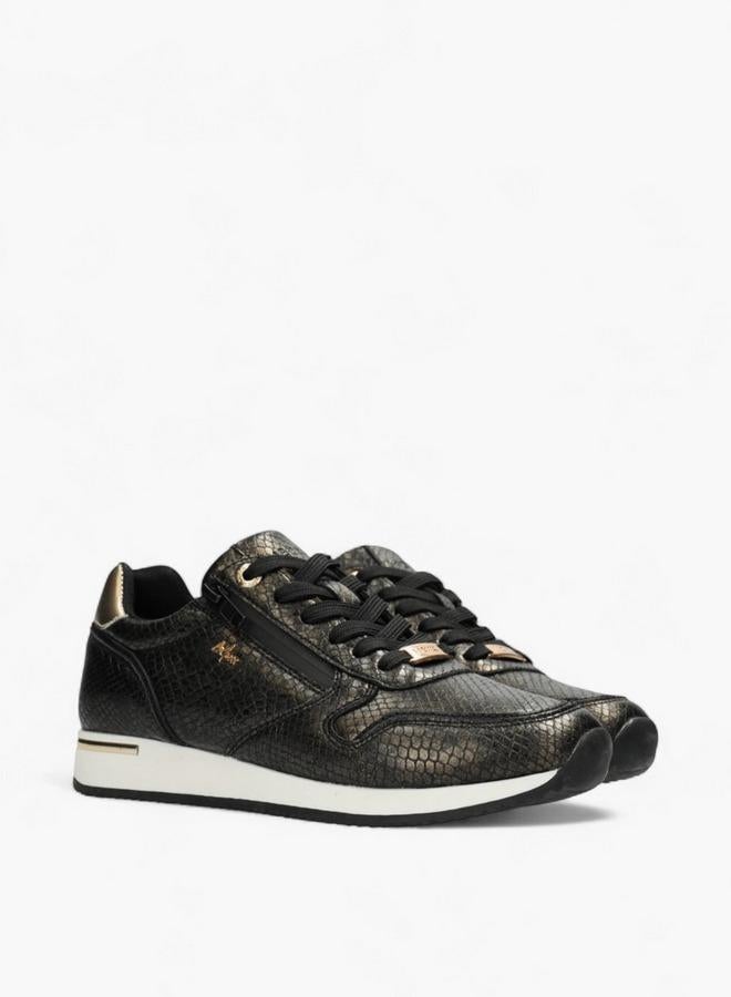 MEXX Textured Lace-Up Sneakers - Image 2