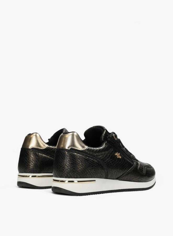 MEXX Textured Lace-Up Sneakers - Image 3