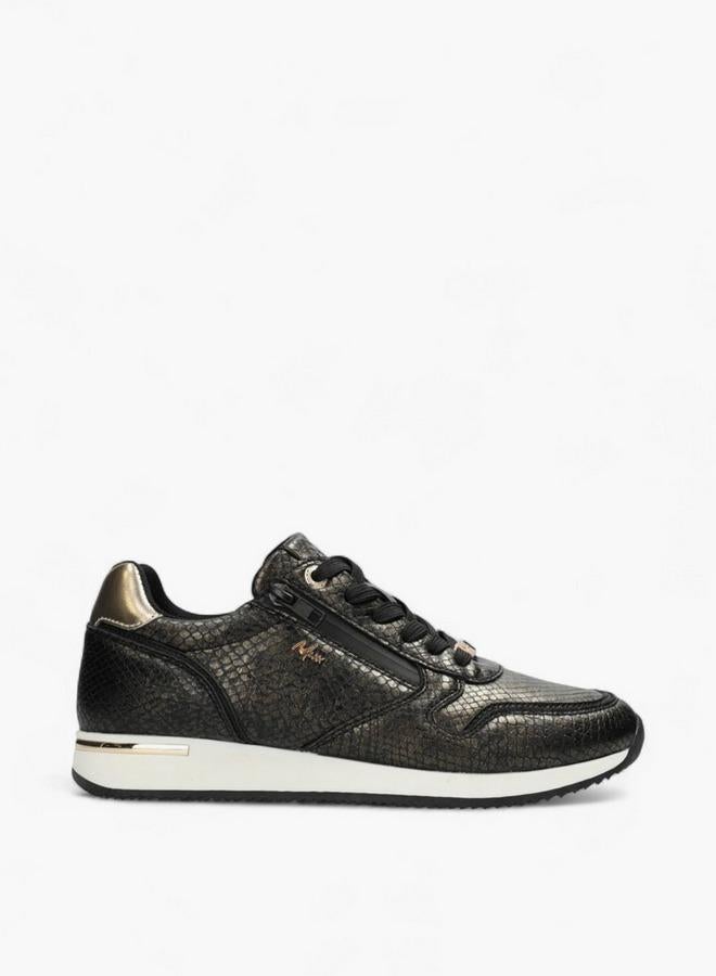 MEXX Textured Lace-Up Sneakers - Image 1