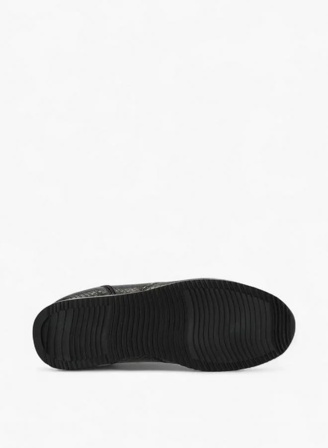 MEXX GOLD Textured Lace-Up Sneakers for Women | Best Price UAE