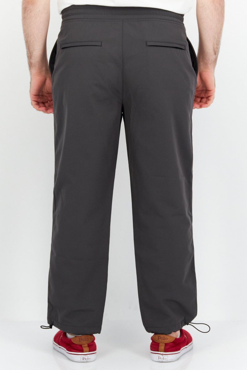 Selected Homme Men Regular Fit Solid Chino Pants, Grey - Image 3