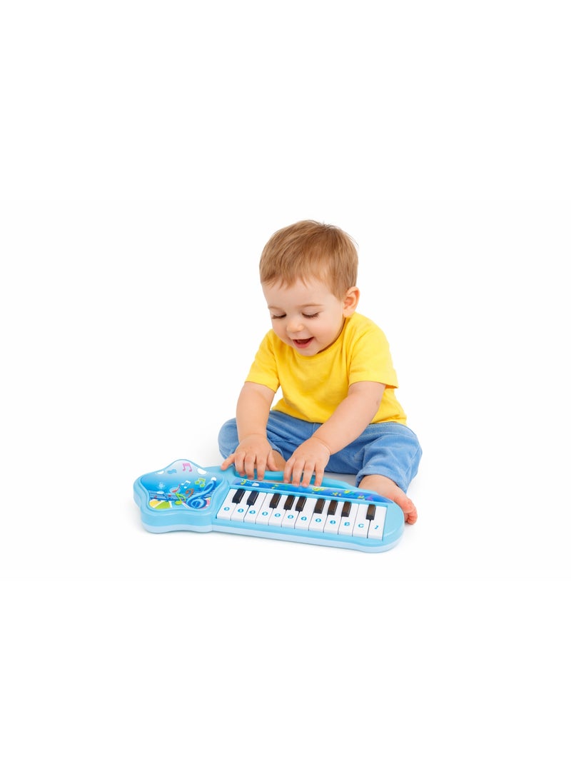 Kids Electronic Piano - Educational Musical Toy Keyboard with Pressable Small & Big Keys, Loud Sound - Image 1