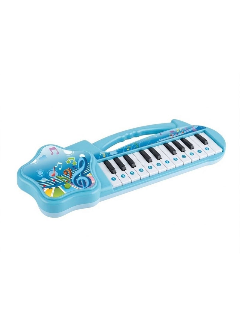 Kids Electronic Piano - Educational Musical Toy Keyboard with Pressable Small & Big Keys, Loud Sound - Image 2