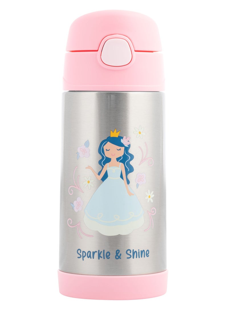 Kids Double Wall Stainless Steel Bottle -  Princess