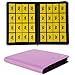 MORABTO Premium 1000 Pockets Card Binder16 Pockets Trading Card Binder Ringless Side Loading Trading Card Album Folder for TCG Pink Purple - Image 3