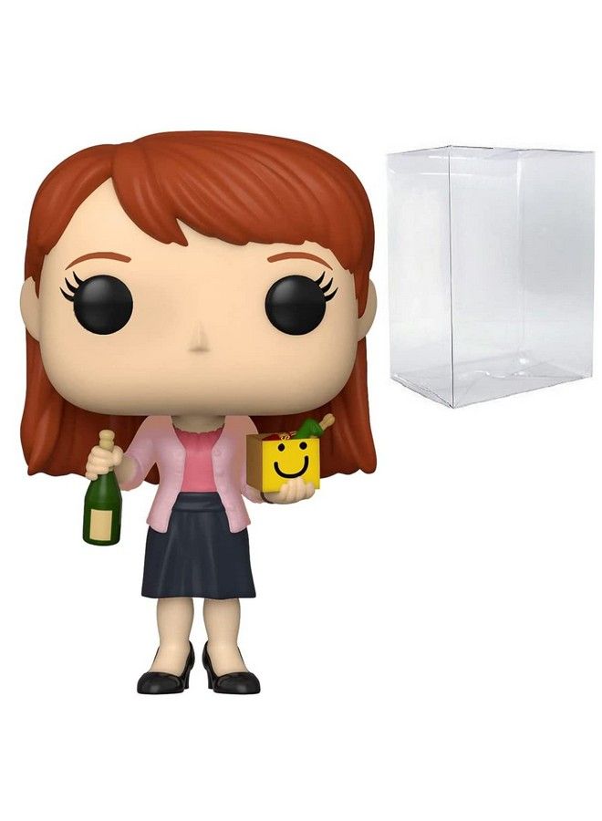 Funko The Office Erin Hannon With Happy Box & Champagne Pop! Vinyl Figure (Bundled With Compatible Pop Box Protector Case) - Image 1