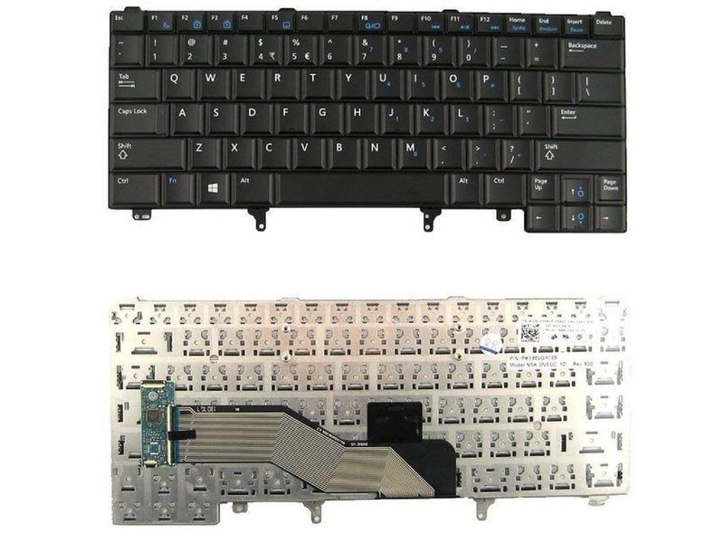 SellZone Replacement Laptop Keyboard for Dell Latitude E5420 E5430 E6320 E6420 E6220 E6230 E6330 E6430 E6430s - Image 1