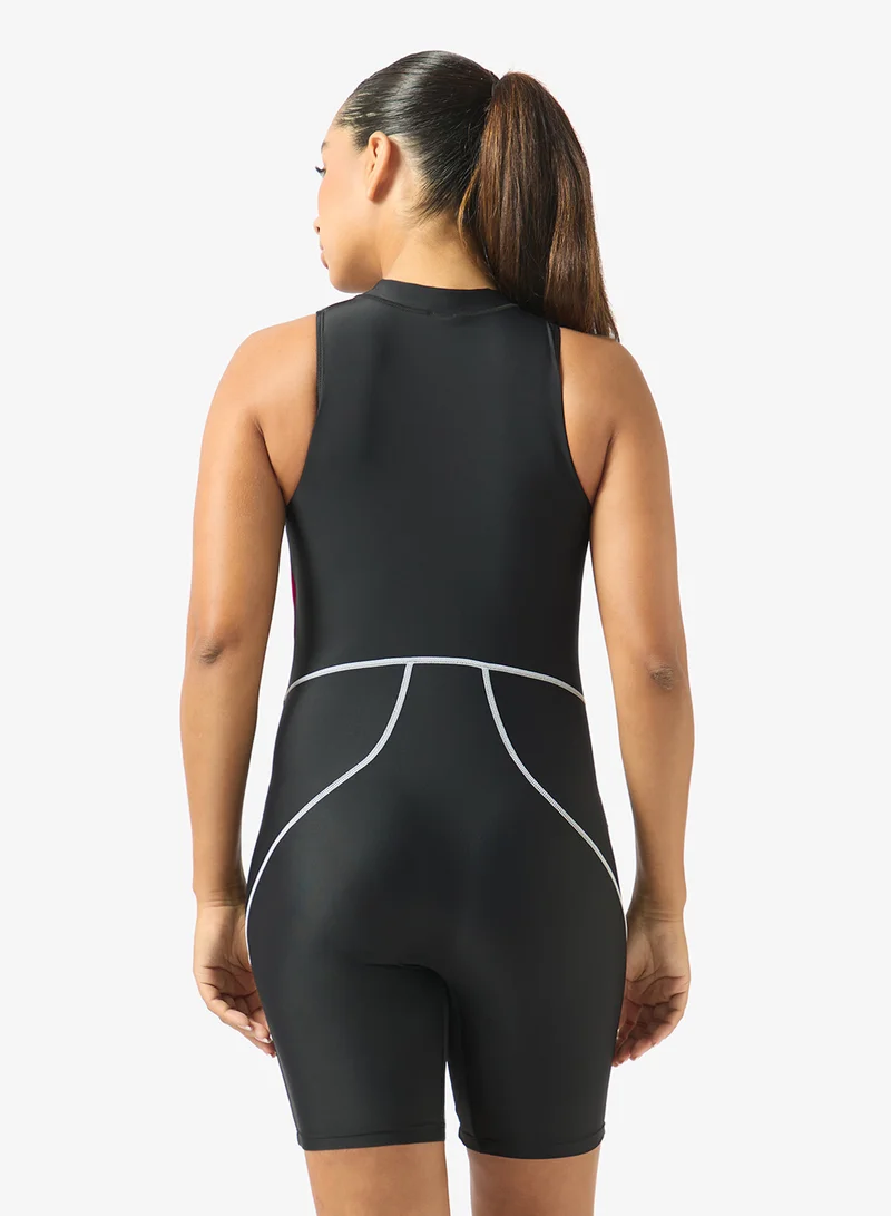 Frwd Zip Up Colorblock Rashguard