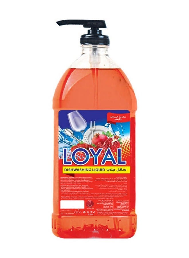 لويال سائل غسيل الصحون رمان أحمر 2 لتر - Image 1