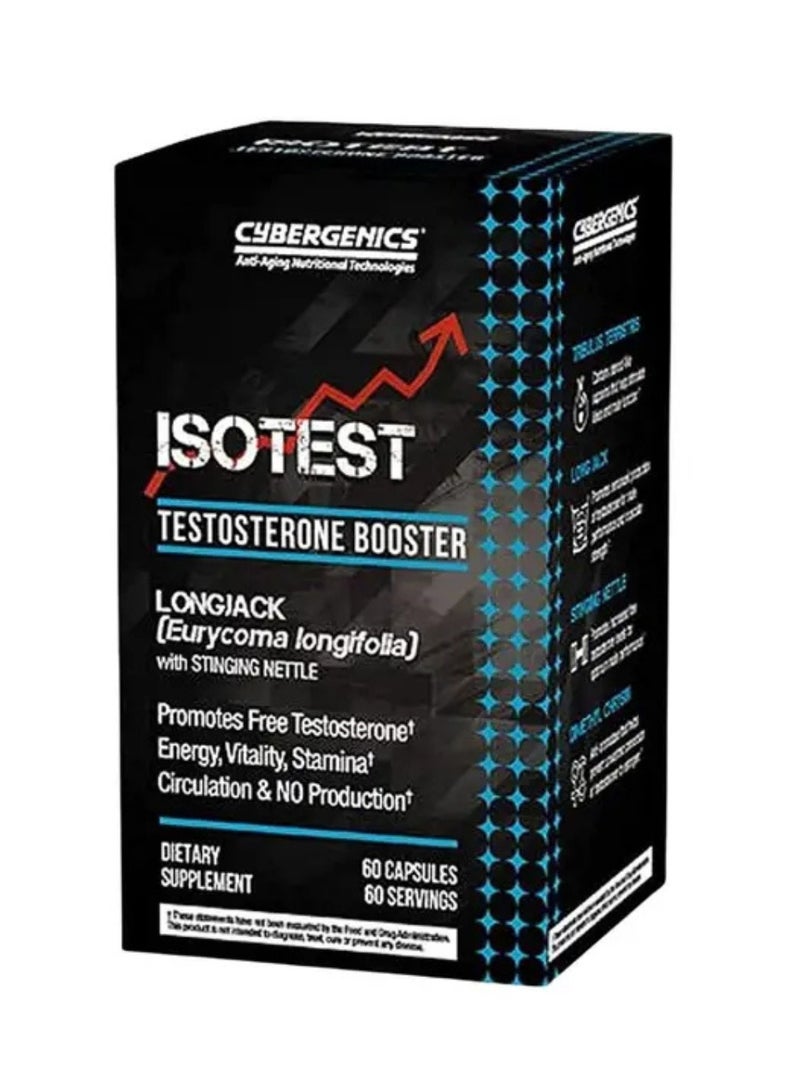 مُعزز التستوستيرون سايبرجينيكس إيزو تيست 60 كبسولة