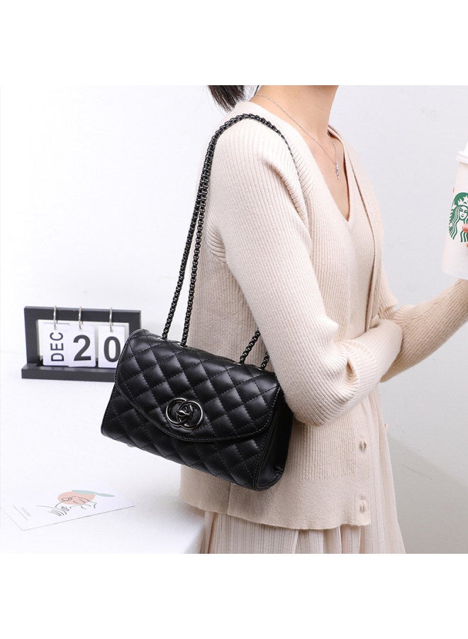 Viney Leather Handbag, Women's Luxury Chain Bag, Stylish Crossbody Shoulder Bag, Practical Birthday And Mother's Day Gift For Mom - Image 2